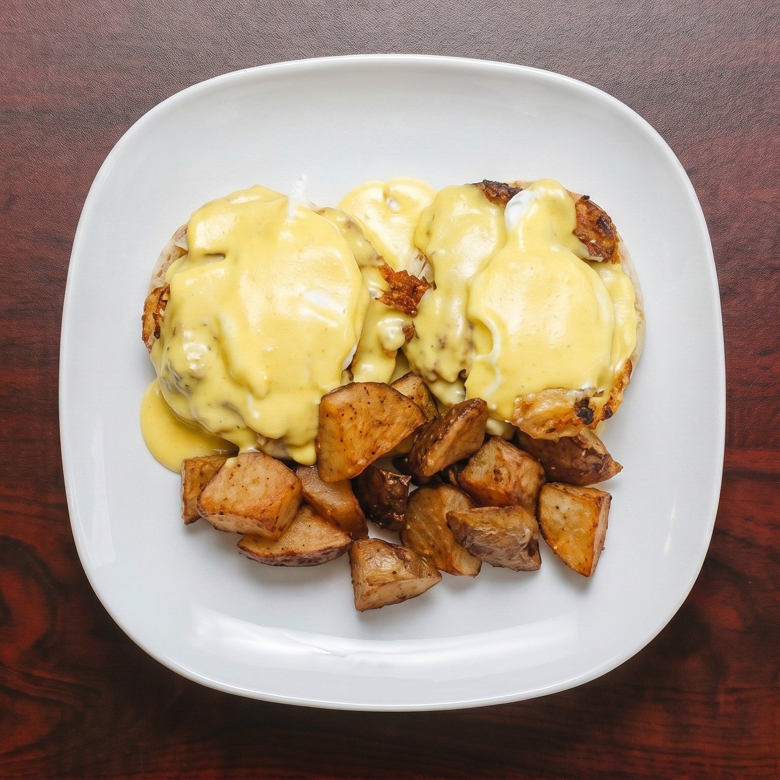 Pork Tenderloin Benedict.