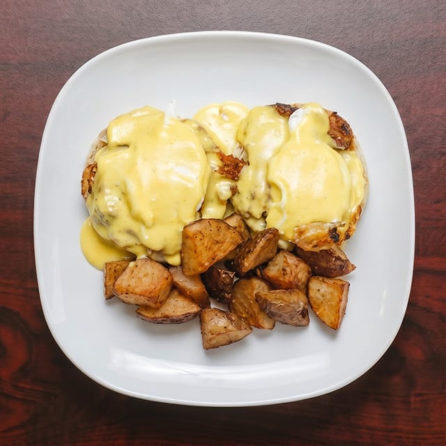 Pork Tenderloin Benedict.