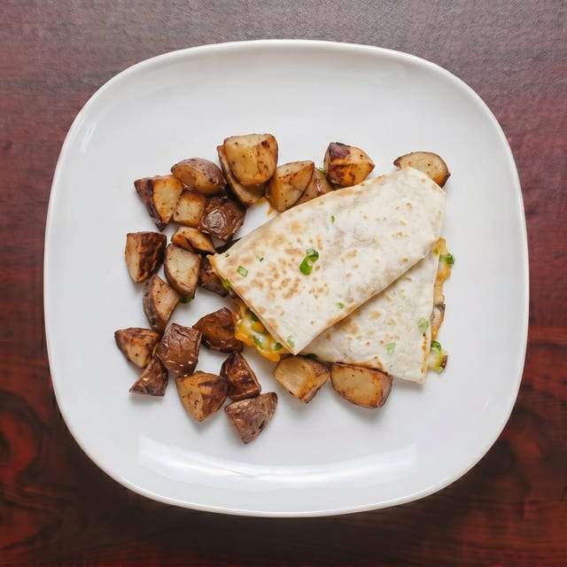 Breakfast Steak Wrap.