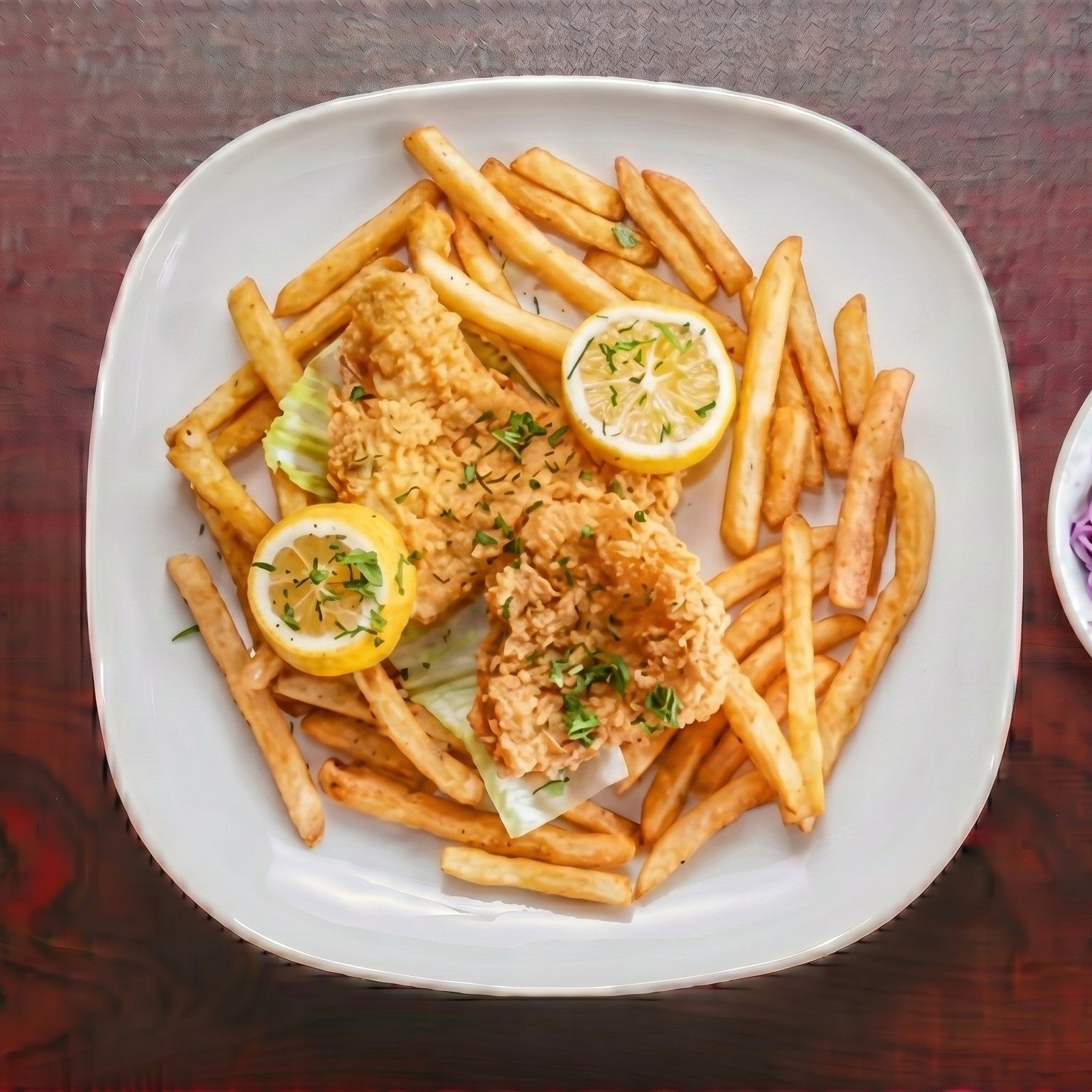 Fish & Chips.
