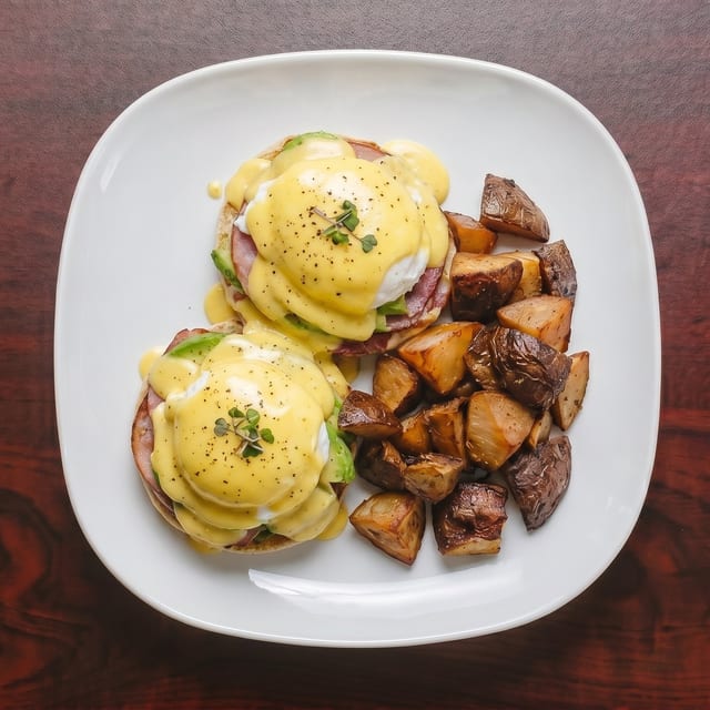 Avocado Benedict.