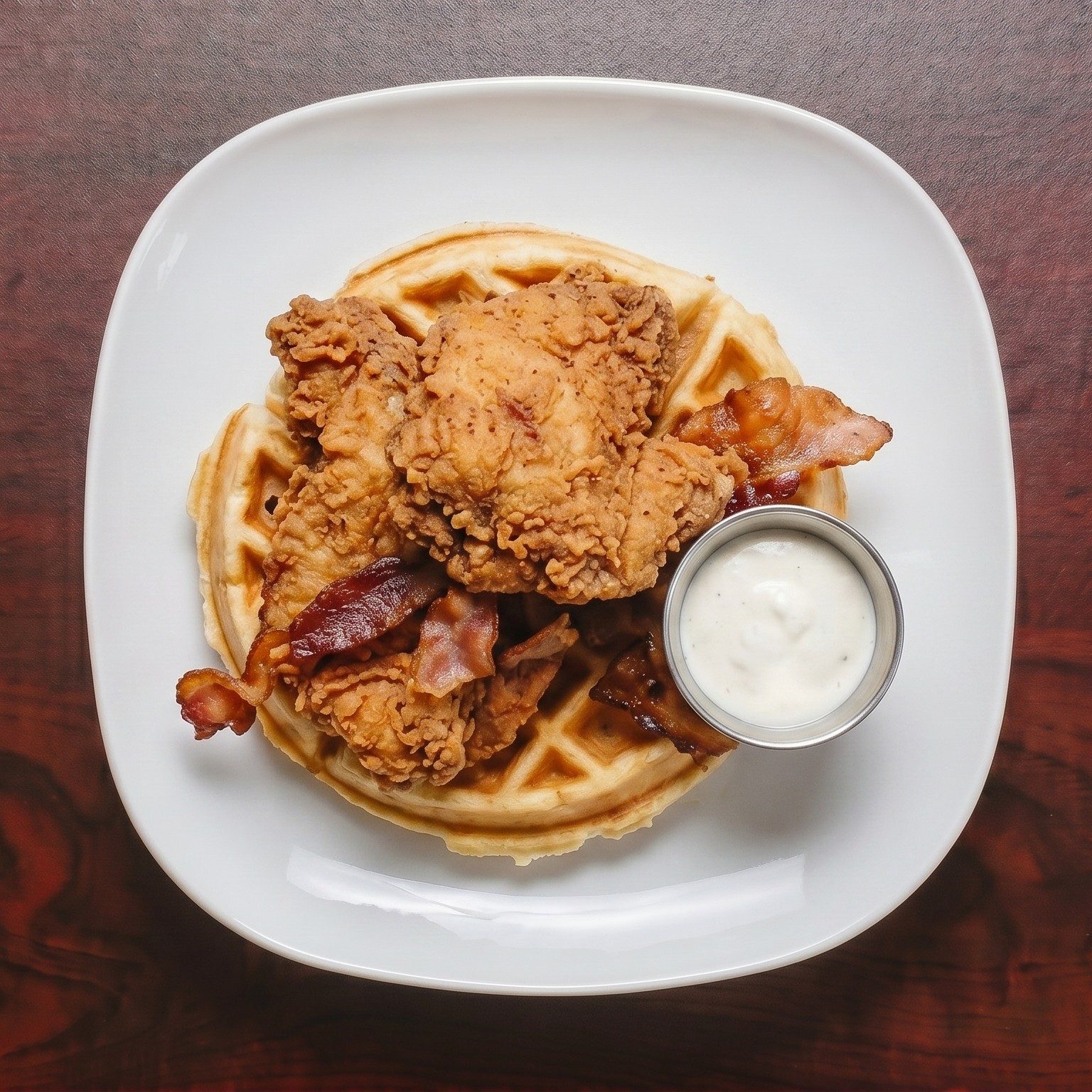Chicken & Waffle.