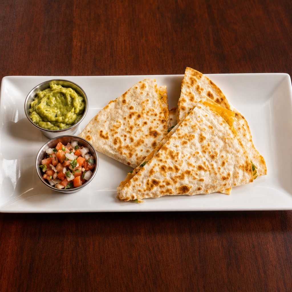 3 Cheese Quesadilla.