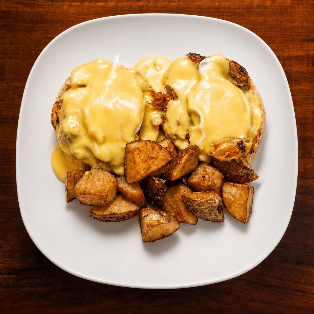 Pork Tenderloin Benedict.